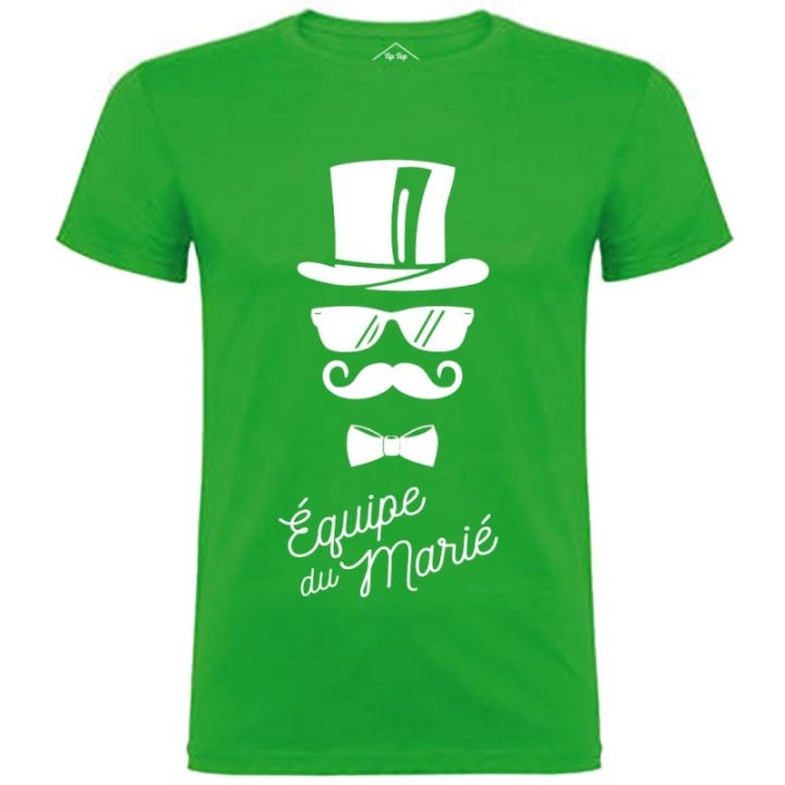 Tip Top Tshirt - T-shirt Homme Equipe du marié - Made in France