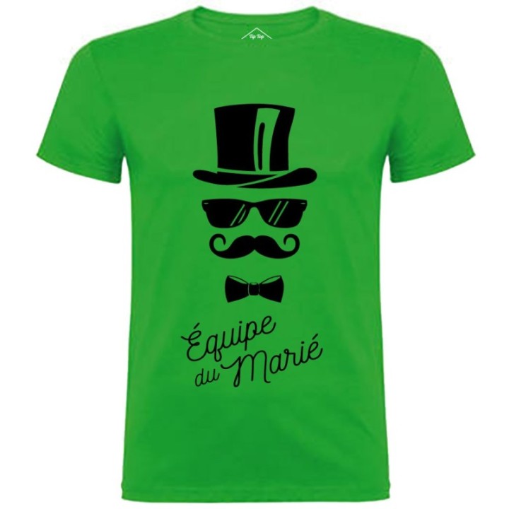 Tip Top Tshirt - T-shirt Homme Equipe du marié - Made in France