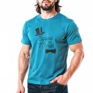 Tip Top Tshirt - T-shirt Homme Equipe du marié - Made in France