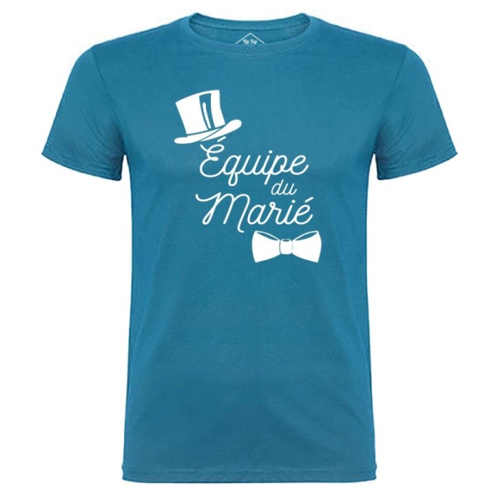 Tip Top Tshirt - T-shirt Homme Equipe du marié - Made in France
