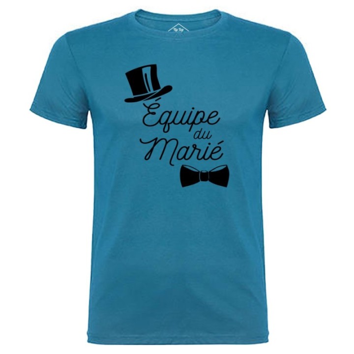 Tip Top Tshirt - T-shirt Homme Equipe du marié - Made in France
