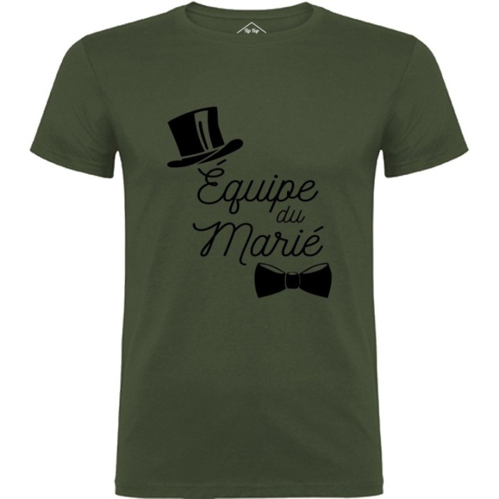 Tip Top Tshirt - T-shirt Homme Equipe du marié - Made in France