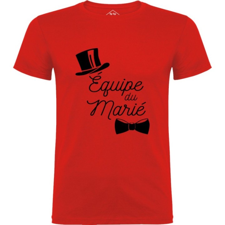 Tip Top Tshirt - T-shirt Homme Equipe du marié - Made in France