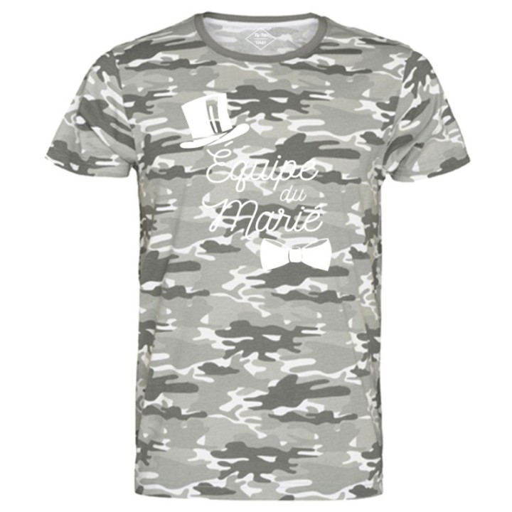 Tip Top Tshirt - T-shirt Homme Equipe du marié - Made in France