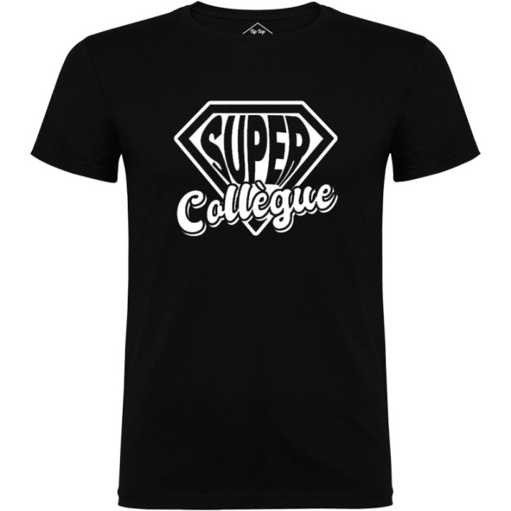 Tip Top Tshirt - T-shirt Homme Super collègue - Made in France