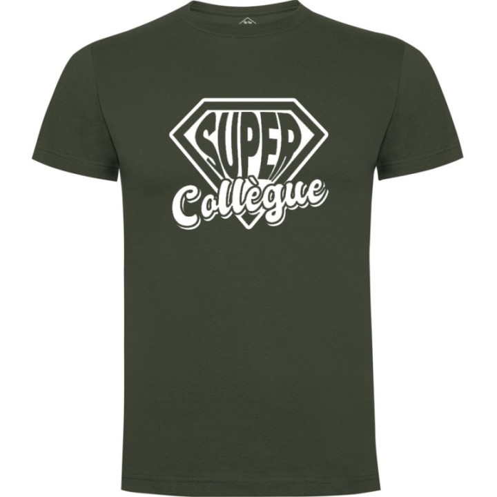 Tip Top Tshirt - T-shirt Homme Super collègue - Made in France