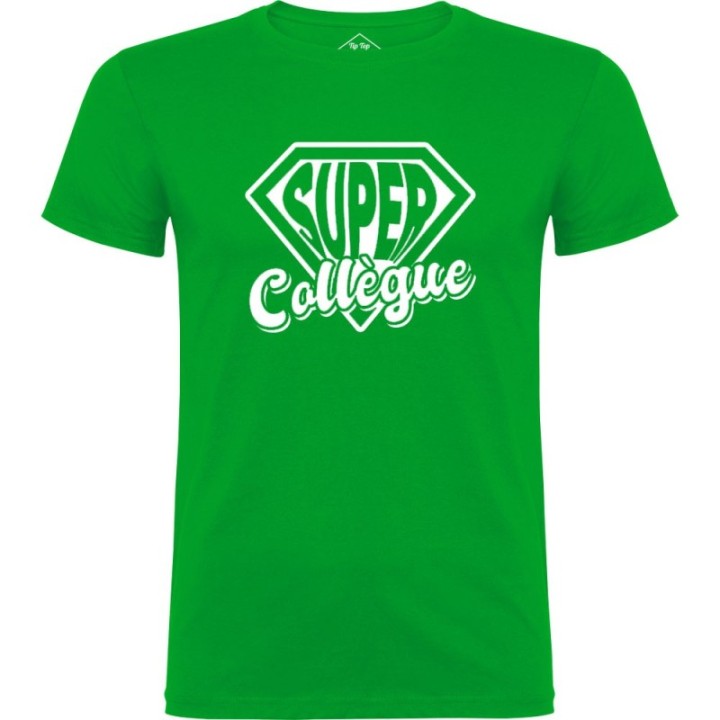 Tip Top Tshirt - T-shirt Homme Super collègue - Made in France