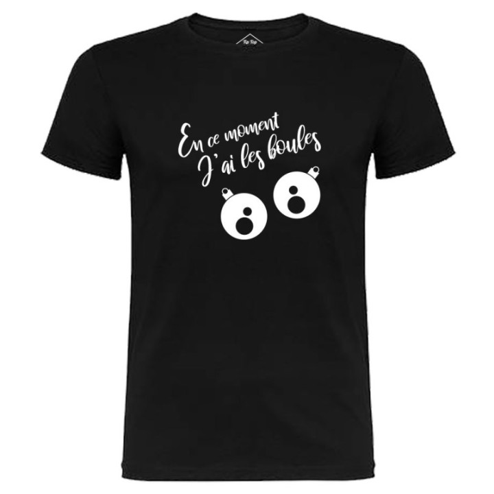 Tip Top Tshirt - T-shirt Homme J'ai les boules - Made in France