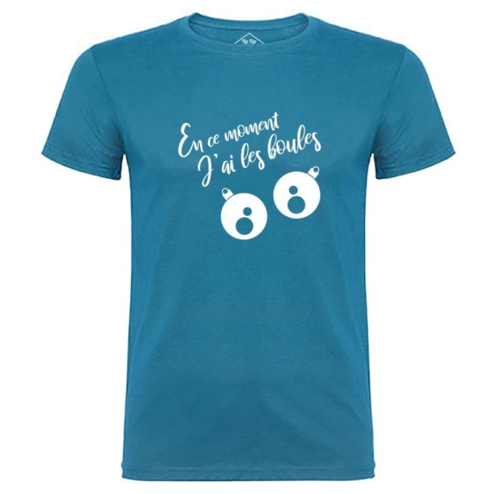 Tip Top Tshirt - T-shirt Homme J'ai les boules - Made in France