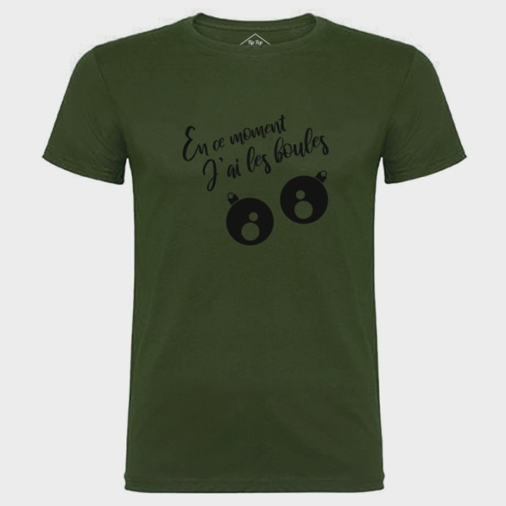 Tip Top Tshirt - T-shirt Homme J'ai les boules - Made in France