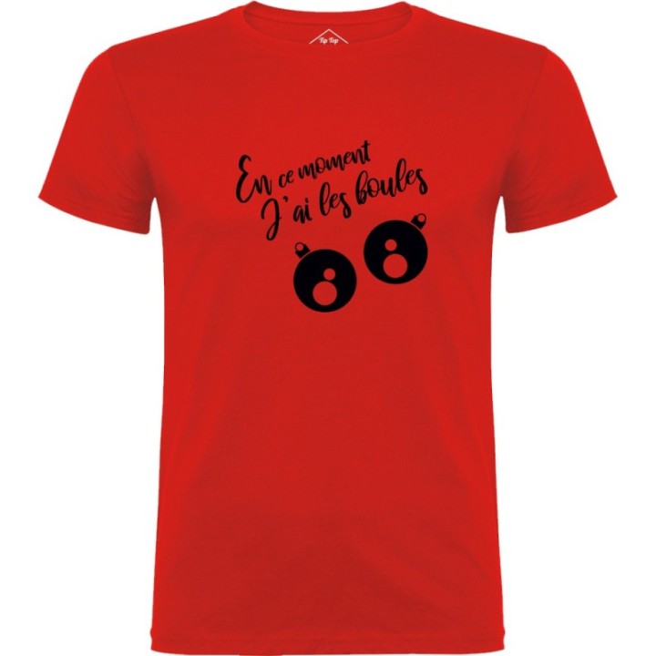 Tip Top Tshirt - T-shirt Homme J'ai les boules - Made in France