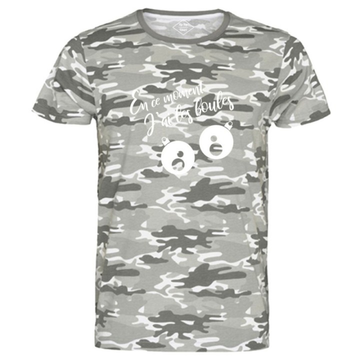 Tip Top Tshirt - T-shirt Homme J'ai les boules - Made in France