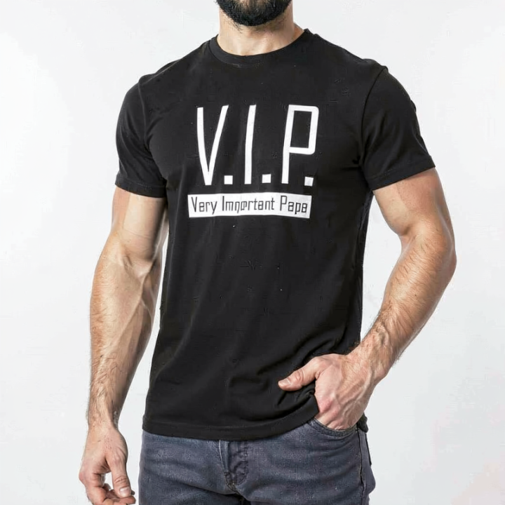 Tip Top Tshirt - T-shirt Homme Papa VIP - Made in France