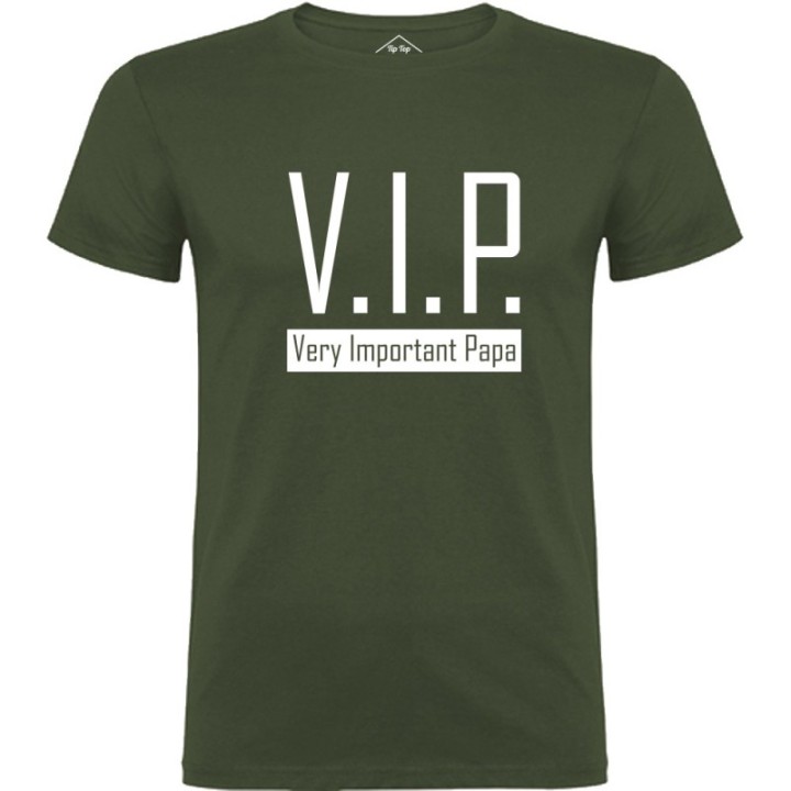 Tip Top Tshirt - T-shirt Homme Papa VIP - Made in France