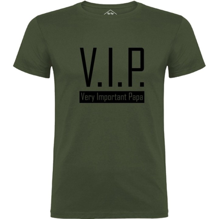 Tip Top Tshirt - T-shirt Homme Papa VIP - Made in France