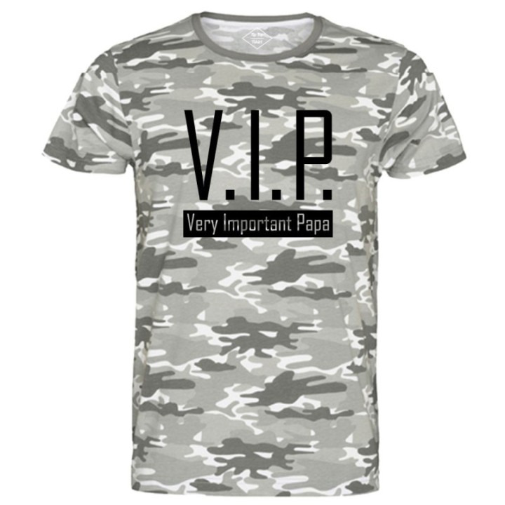 Tip Top Tshirt - T-shirt Homme Papa VIP - Made in France