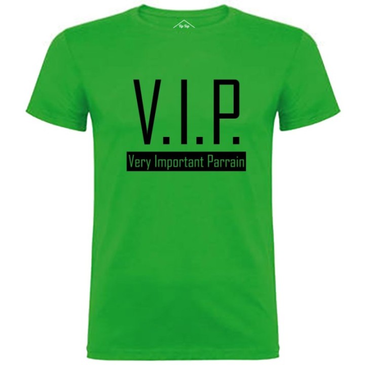 Tip Top Tshirt - T-shirt Homme Parrain VIP - Made in France