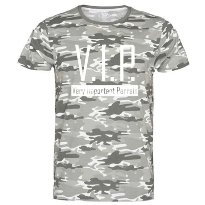 Tip Top Tshirt - T-shirt Homme Parrain VIP - Made in France