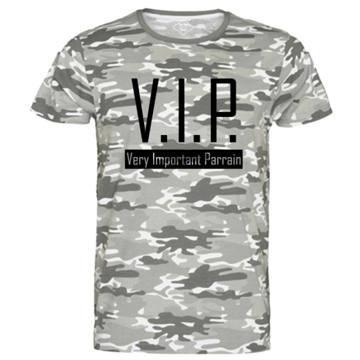 Tip Top Tshirt - T-shirt Homme Parrain VIP - Made in France