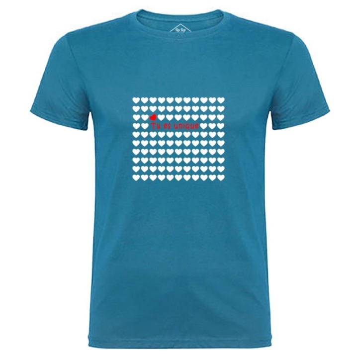 Tip Top Tshirt - T-shirt Homme Tu es unique - Made in France