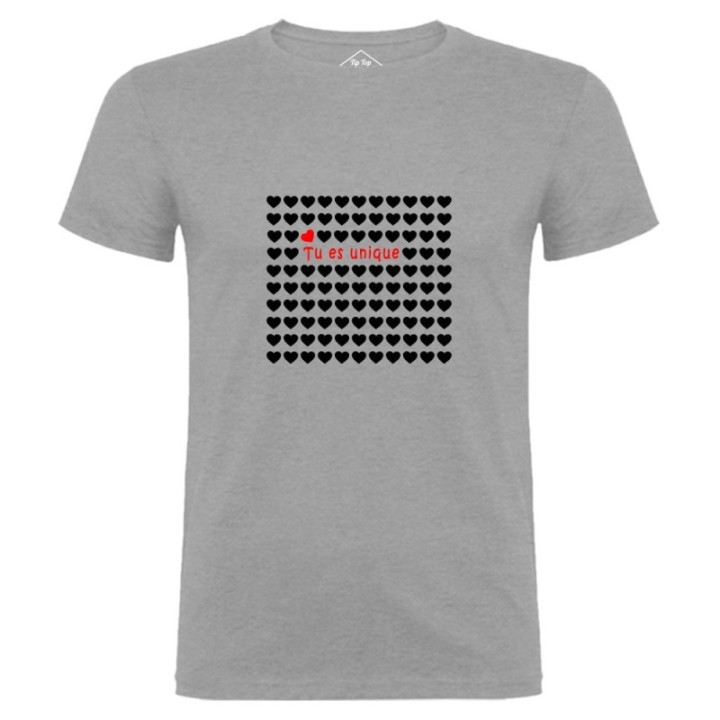 Tip Top Tshirt - T-shirt Homme Tu es unique - Made in France