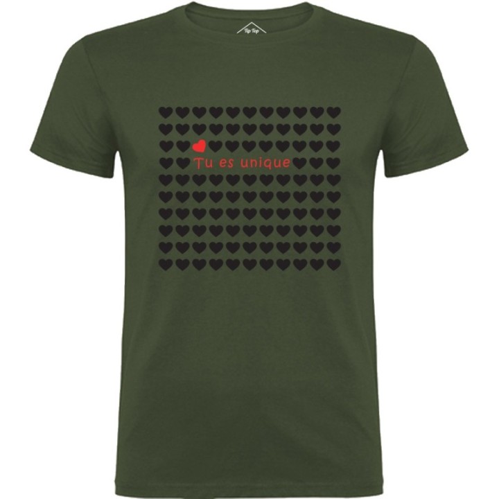 Tip Top Tshirt - T-shirt Homme Tu es unique - Made in France