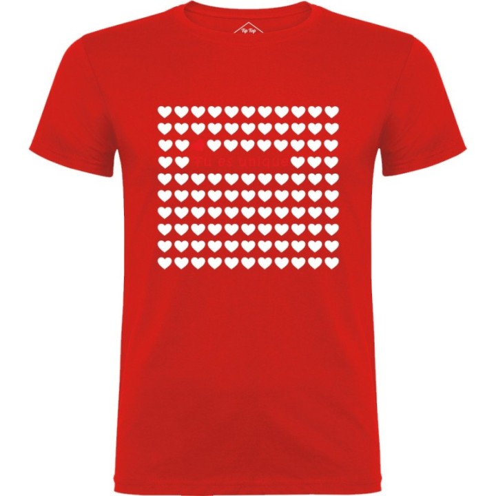 Tip Top Tshirt - T-shirt Homme Tu es unique - Made in France