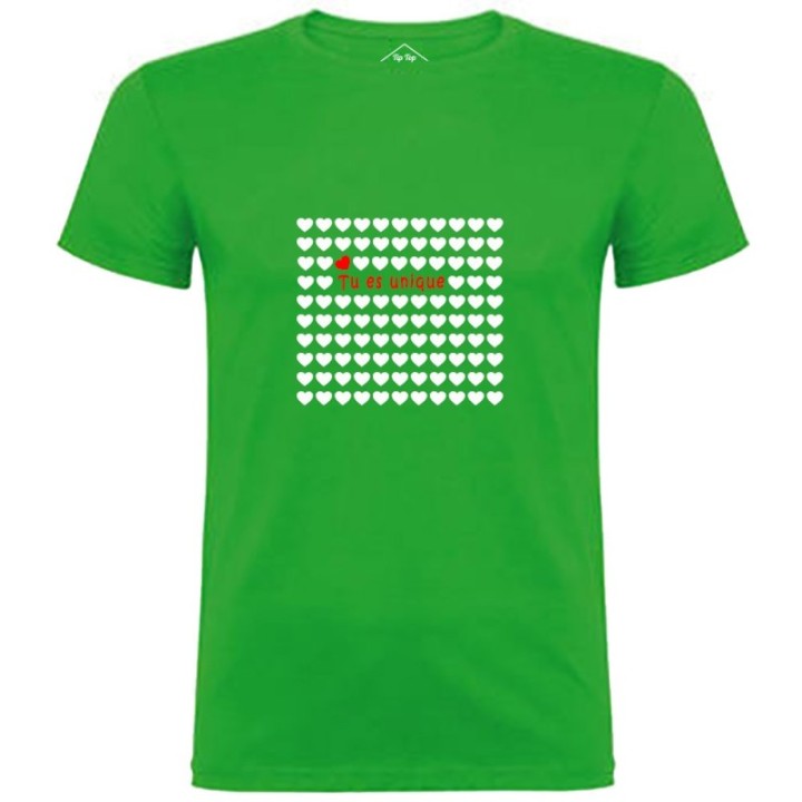 Tip Top Tshirt - T-shirt Homme Tu es unique - Made in France