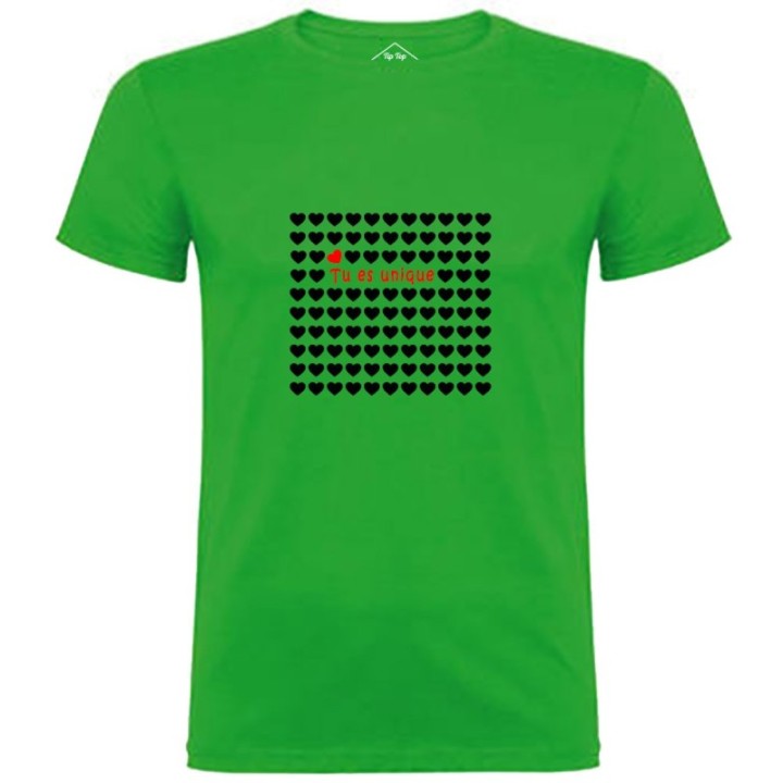 Tip Top Tshirt - T-shirt Homme Tu es unique - Made in France