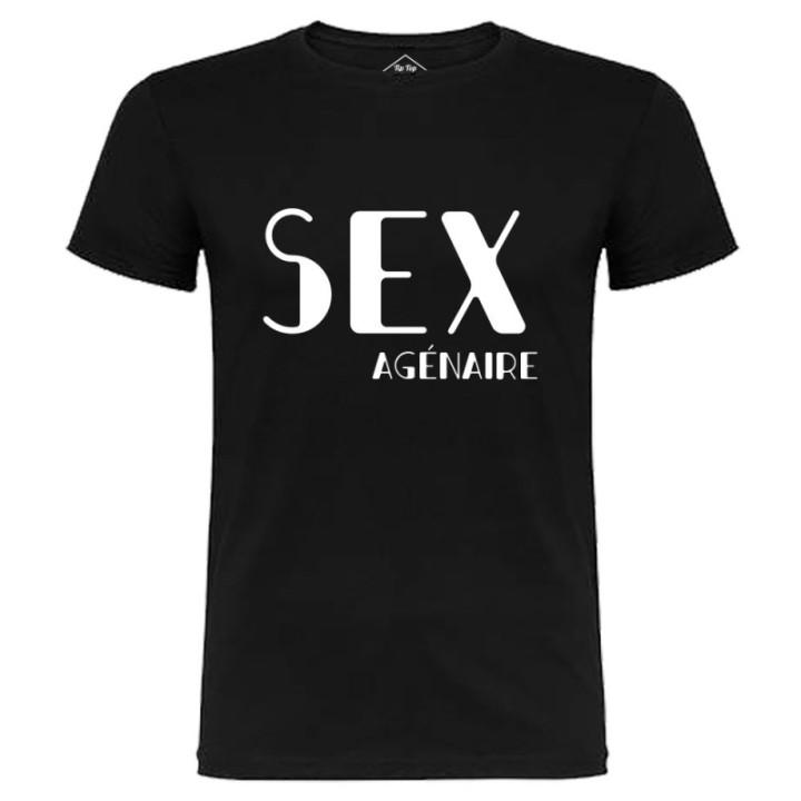 Tip Top Tshirt - T-shirt Homme SEXagénaire - Made in France