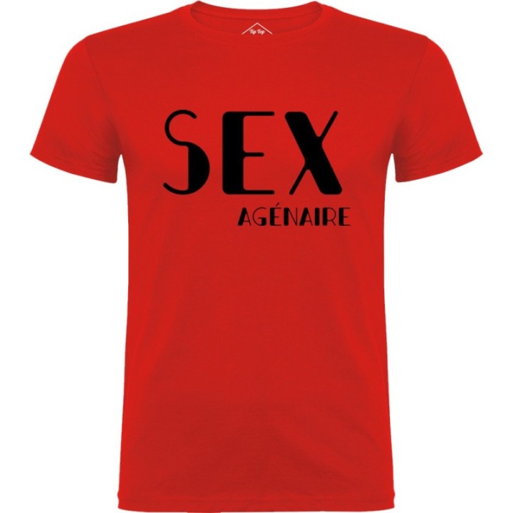 Tip Top Tshirt - T-shirt Homme SEXagénaire - Made in France