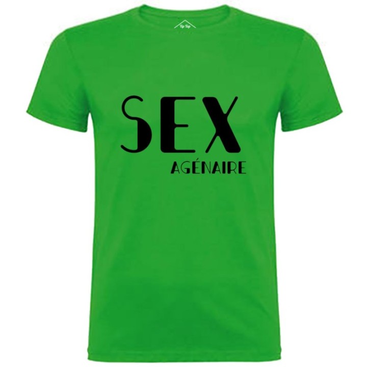 Tip Top Tshirt - T-shirt Homme SEXagénaire - Made in France