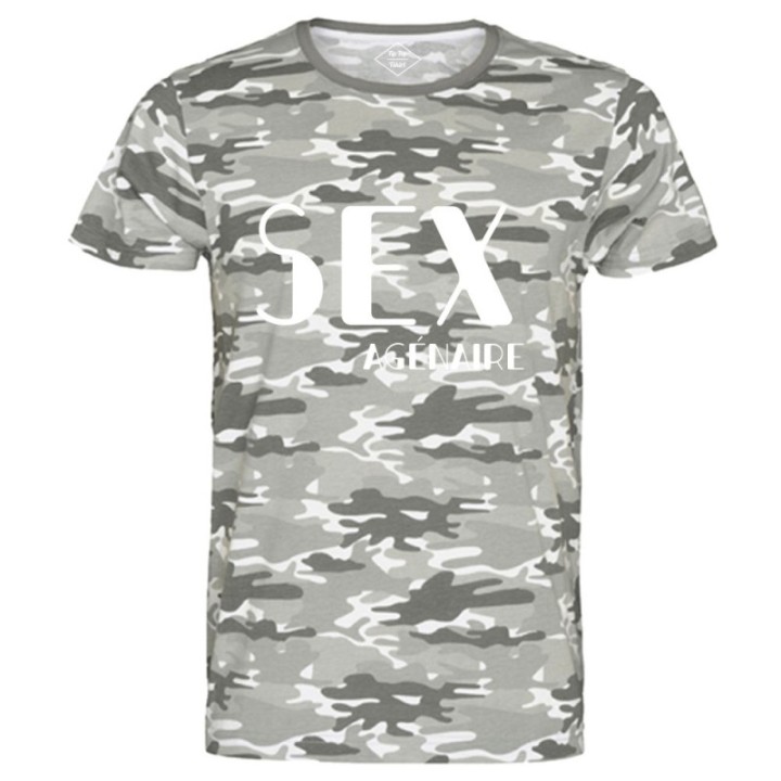 Tip Top Tshirt - T-shirt Homme SEXagénaire - Made in France