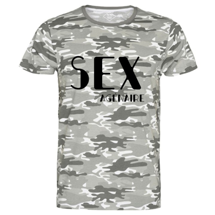 Tip Top Tshirt - T-shirt Homme SEXagénaire - Made in France