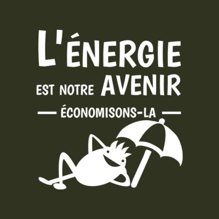 Tip Top Tshirt - T-shirt Homme L'énergie est notre avenir - Made in France