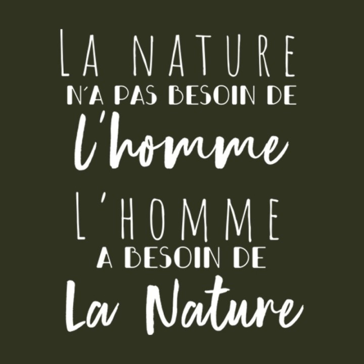Tip Top Tshirt - T-shirt Homme L'homme et la nature - Made in France