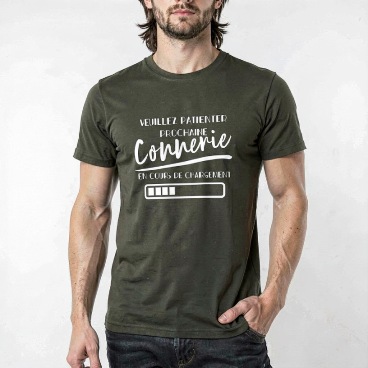 Tip Top Tshirt - T-shirt Homme Connerie en cours de chargement - Made in France