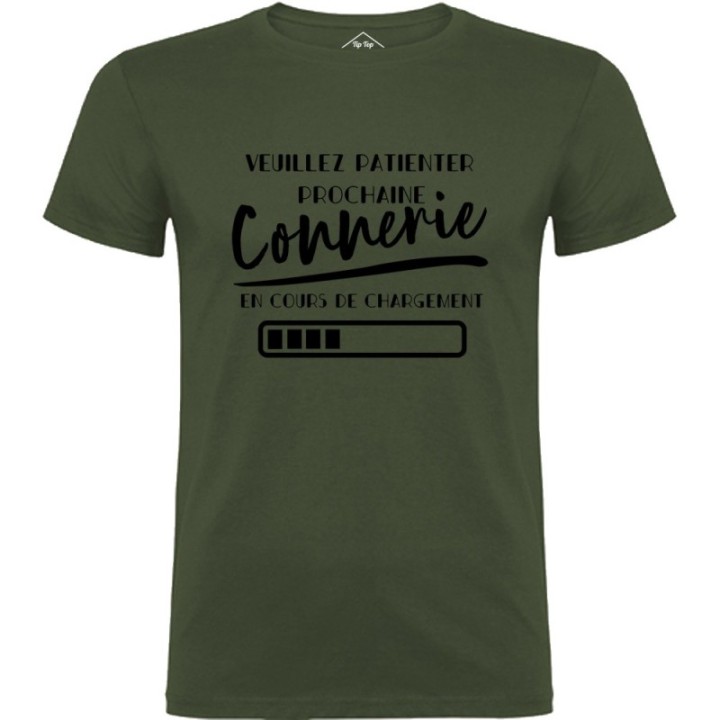 Tip Top Tshirt - T-shirt Homme Connerie en cours de chargement - Made in France