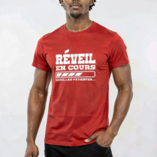 Tip Top Tshirt - T-shirt Homme Réveil en cours - Made in France