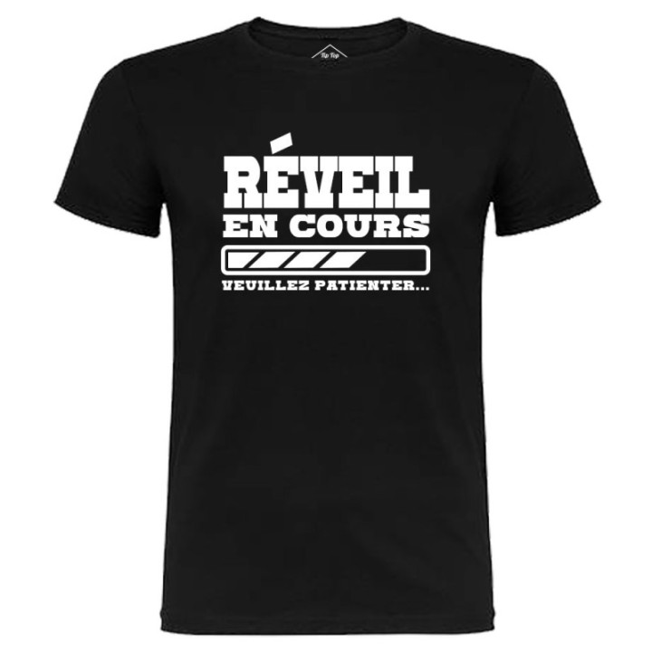 Tip Top Tshirt - T-shirt Homme Réveil en cours - Made in France