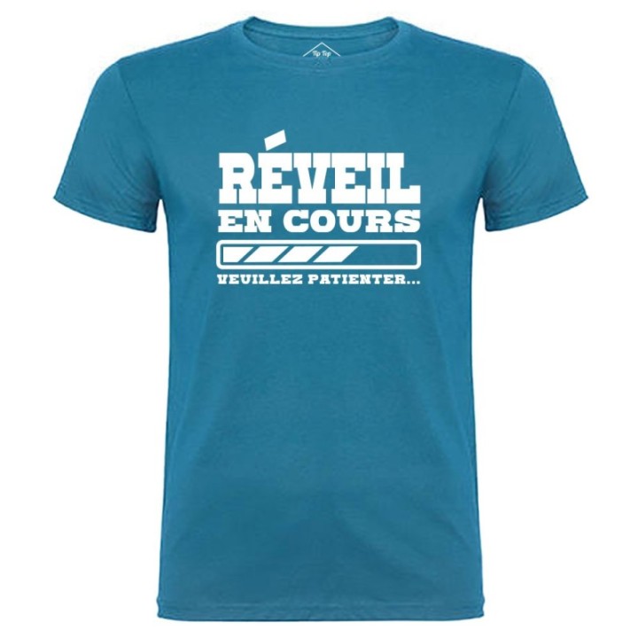 Tip Top Tshirt - T-shirt Homme Réveil en cours - Made in France