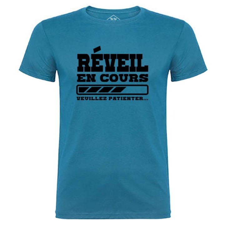 Tip Top Tshirt - T-shirt Homme Réveil en cours - Made in France