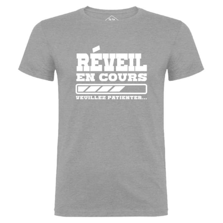 Tip Top Tshirt - T-shirt Homme Réveil en cours - Made in France