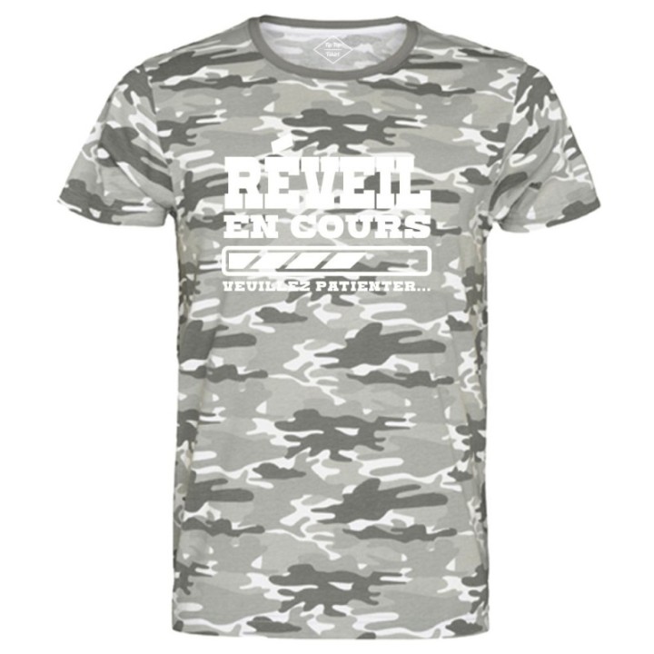 Tip Top Tshirt - T-shirt Homme Réveil en cours - Made in France