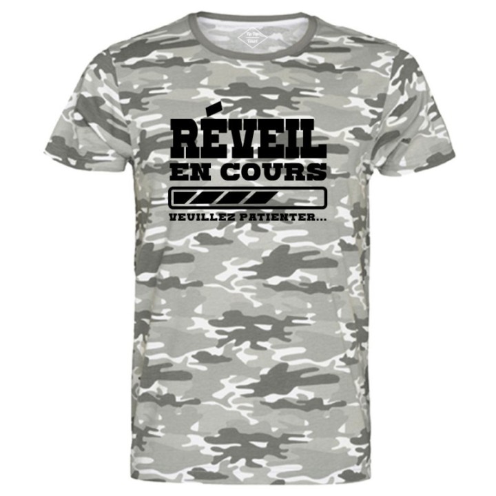 Tip Top Tshirt - T-shirt Homme Réveil en cours - Made in France