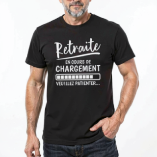 Tip Top Tshirt - T-shirt Homme Retraite en cours de chargement - Made in France