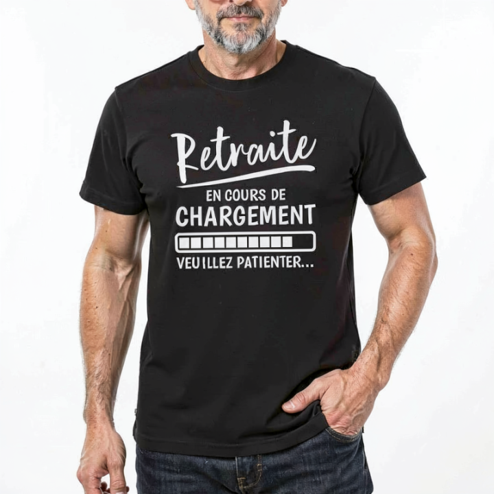 Tip Top Tshirt - T-shirt Homme Retraite en cours de chargement - Made in France
