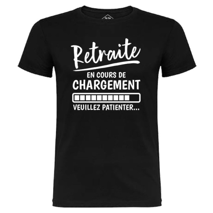 Tip Top Tshirt - T-shirt Homme Retraite en cours de chargement - Made in France