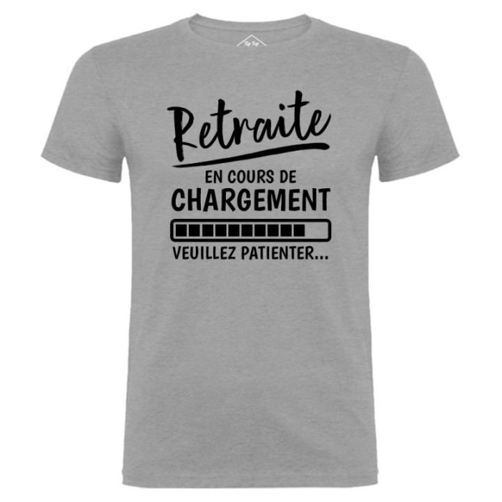 Tip Top Tshirt - T-shirt Homme Retraite en cours de chargement - Made in France
