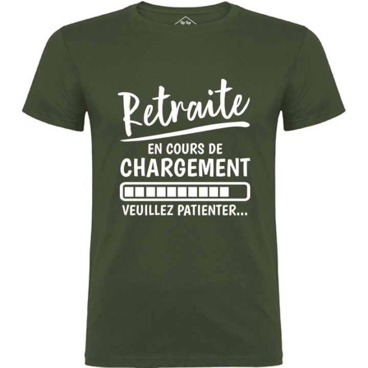 Tip Top Tshirt - T-shirt Homme Retraite en cours de chargement - Made in France